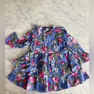 Janie and Jack Blue Floral Dress